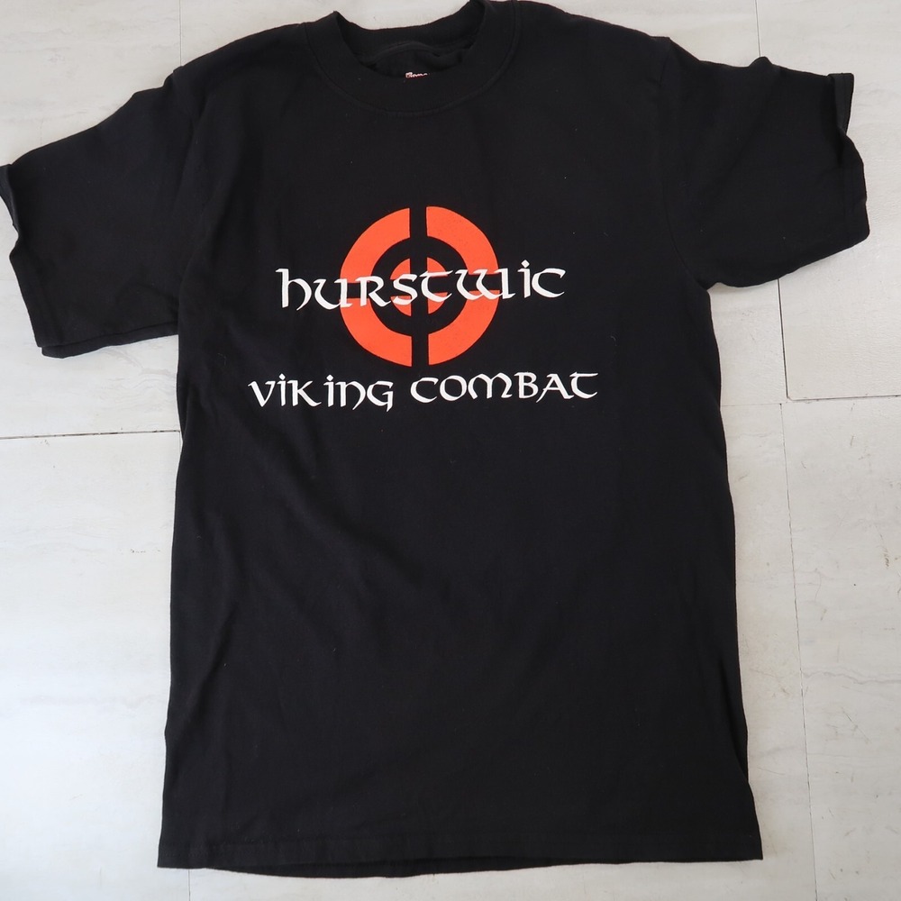 Hurstwic Viking Combat Training Tshirt Black Small